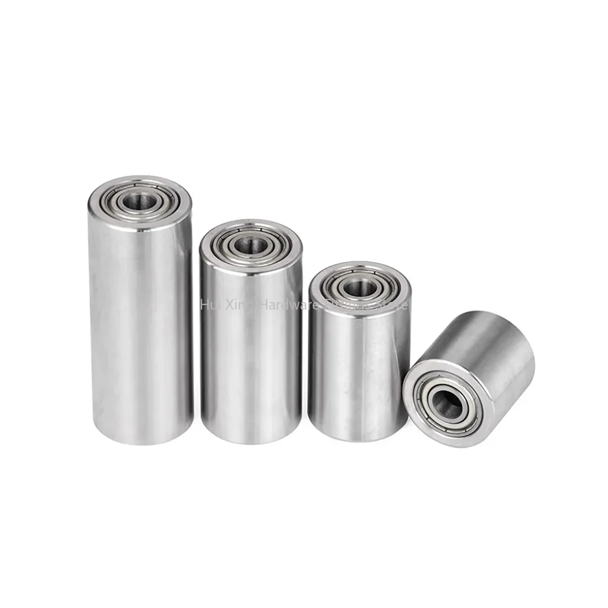 Double Bearing Unpowered Drum Flat Belt Idler Wheel Pressure Wheel/Stainless Steel Driven Wheel