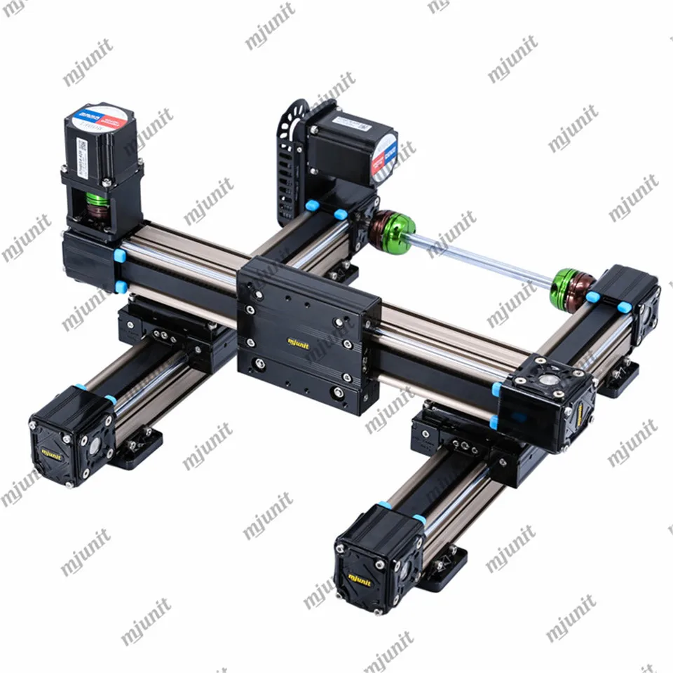 

mjunit shoe material drawing machine, sliding platform linear module, belt drive linear guide rail automation xy axis moving