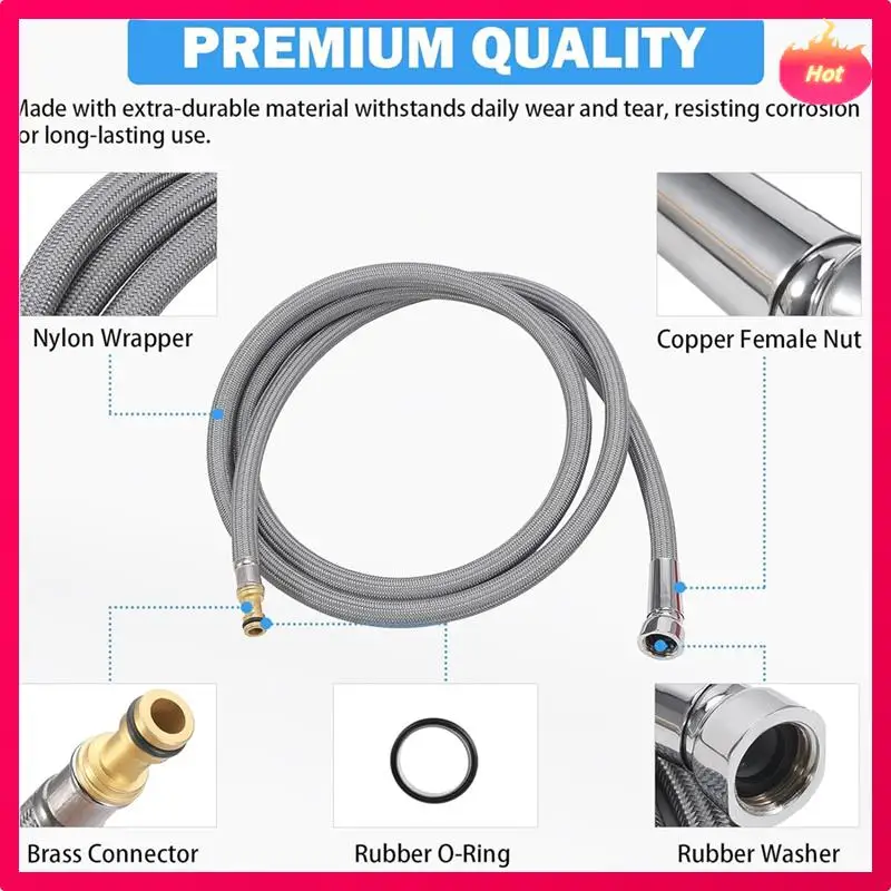 RP50587 For Delta Cartridge Valve Replacement DST Single Handle Kitchen And Lavatory Parts With 150259 Replacement Hose