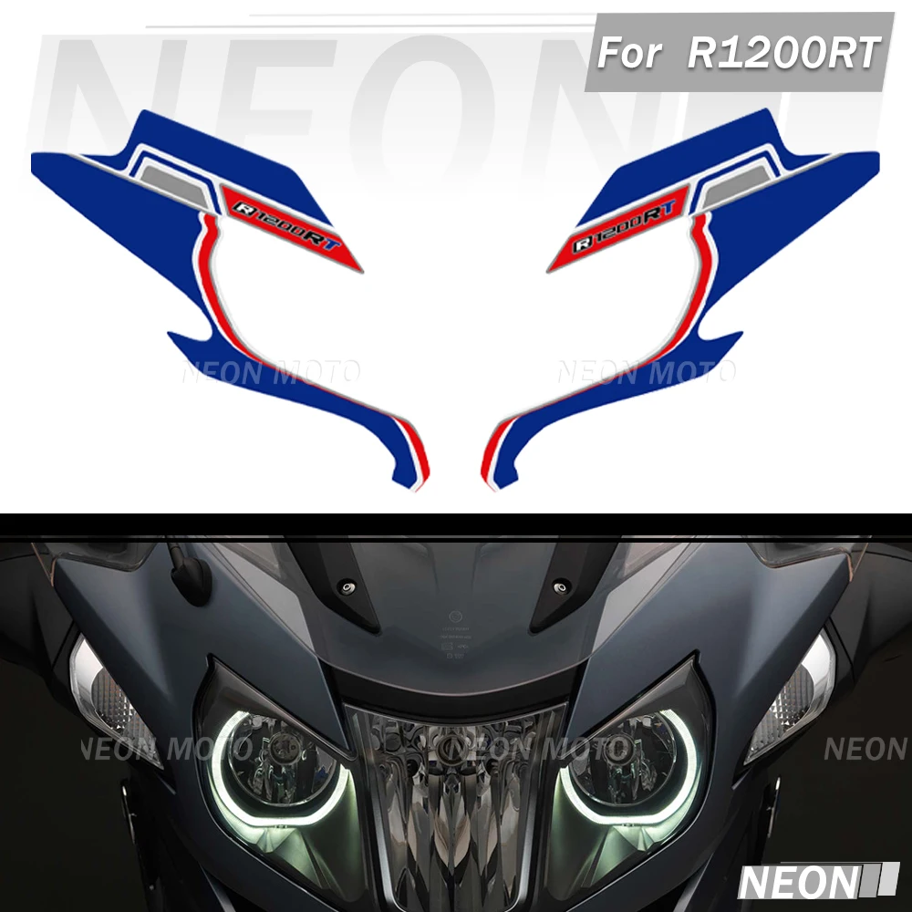 

Motorcycle For BMW R1200RT 1200 RT Fairing Fender Trunk Protector, Tank Pad Grips Knee Wheels Stickers Decals Kit