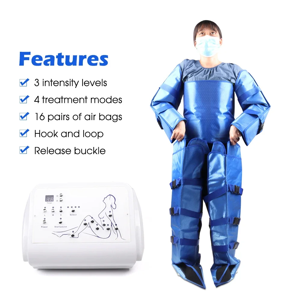 New Trends Portable Pressoterapia Pressotherapy Weight Loss Lymphatic Drainage  Slim-ming Machine