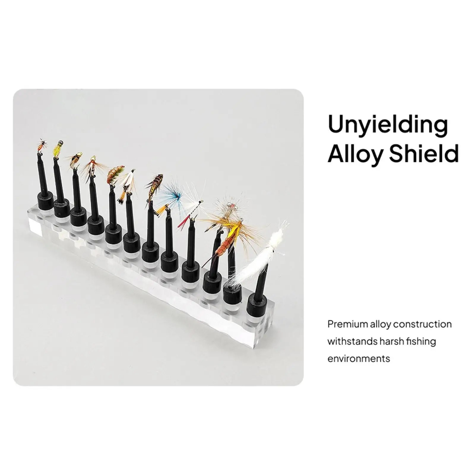 

20 шт. зажимов для демонстрации рыболовных приманок, клипсы для нахлыстовых мушек, держатели для приманок из сплава