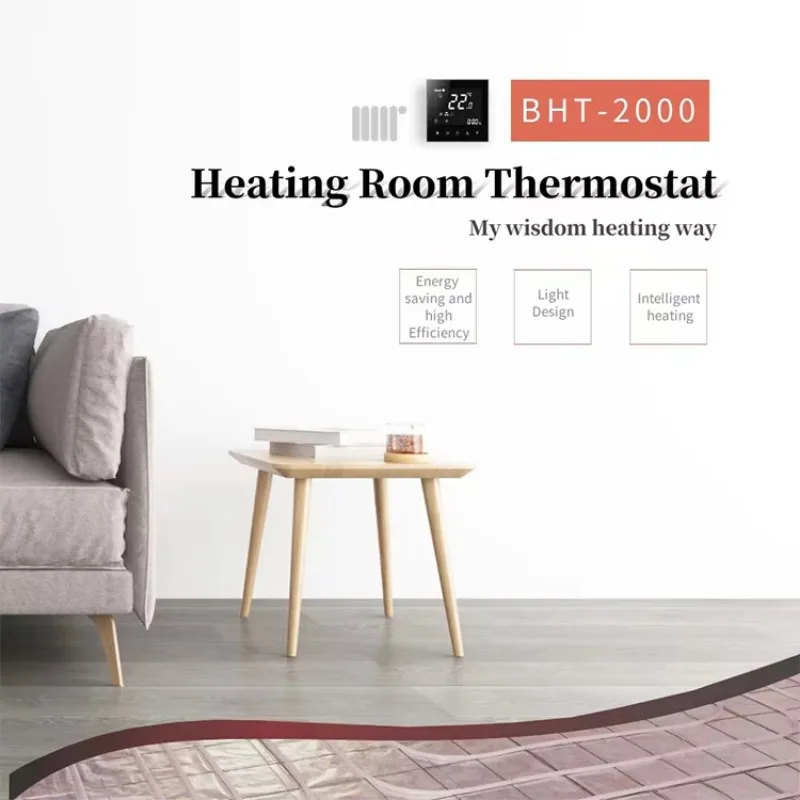 BHT-2000 Compressor Wifi Thermostat 2 Two Stage Compressor Room Thermostat Air Conditioning System