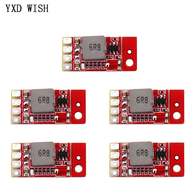 5pcs Mini360 DC-DC Converter Step Down Buck Module 1.3A Adjustable Step-Down Conversion 12V 24V to 5V 3.3V 9V Step-Down Board