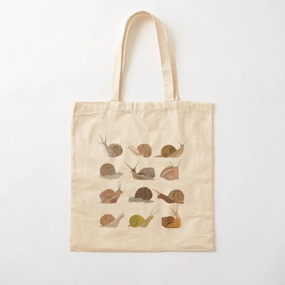 

Snails Tote Bag tote bag screen tote bag men Women's beach bags woman shopping