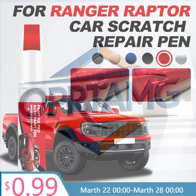 

Горячие новинки 2026: Автоаксессуары для Ford Ranger Raptor 1990-2026 – Карандаш для ремонта краски, средство для удаления царапин, DIY, черный