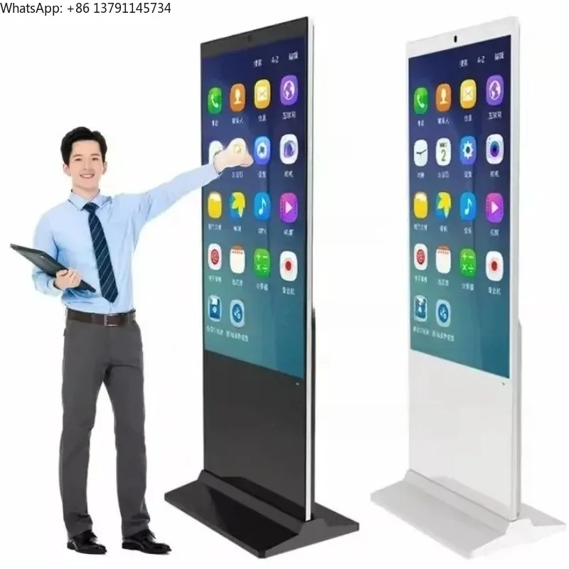 

Best Selling 55 65 75 Inch Kiosk Vertical LCD Advertising Display Digital Signage Totem Floor Standing Touch Screen Kiosk