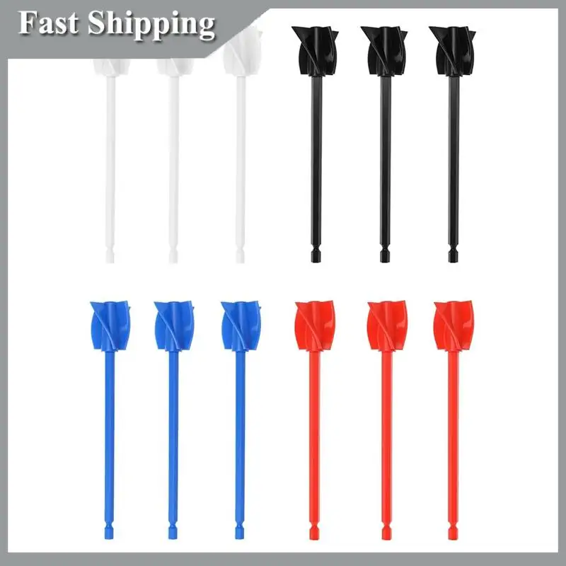 

A91P Epoxy Mixer Attachment For Drill, 12-Piece Set - Helix Paddles, Paint Stirrers Drill Attachment, 6.5-Inch