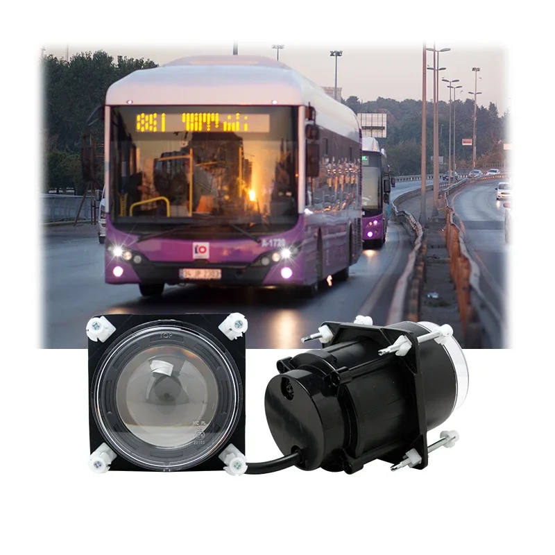 الأضواء نظام الإضاءة التلقائية 18 واط شعاع منخفض Led المصابيح الأمامية 90 مللي متر 3.5 بوصة Led الإضاءة لحديقة دراجة نارية الحافلة #4