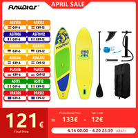 FunWater Stand Up Paddling Board Inflatable Paddle Board 350X87X15CM Non-Slip Water Sport Paddle Board Surfboard Surf Sup Board