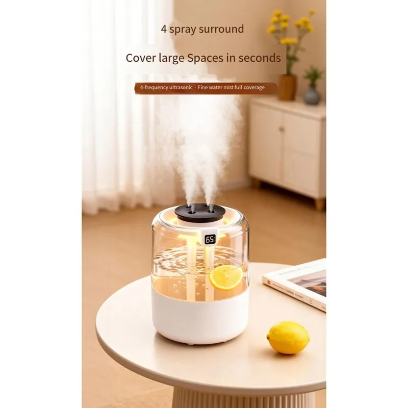 AC39-USB Air Humidifier 4.1 To 6.0L Capacity Featuring 3+ Mist Outlets For Home Use