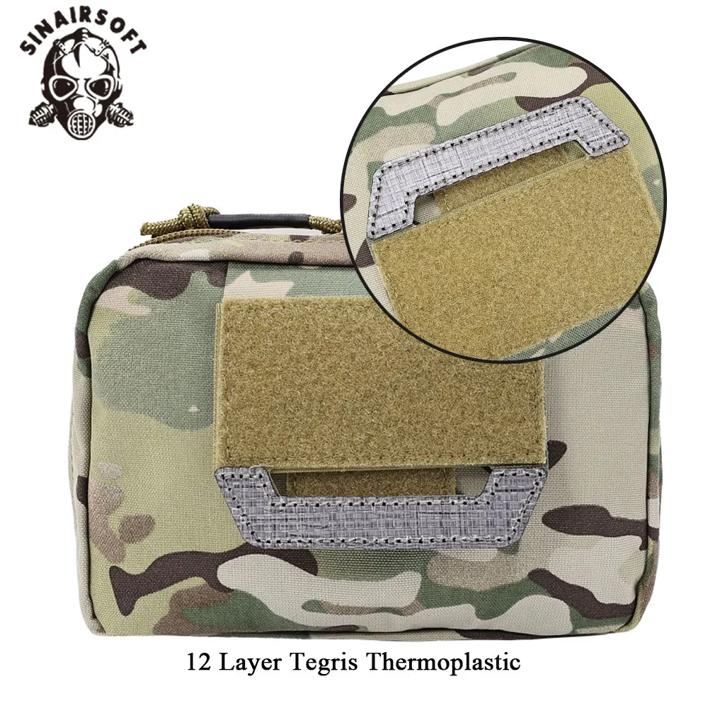 

Tactical Molle Medical Pouch First Aid Kit Laser Cut Outdoor Survival Bag for Quick Access Hunting Gear EDC Field Pack