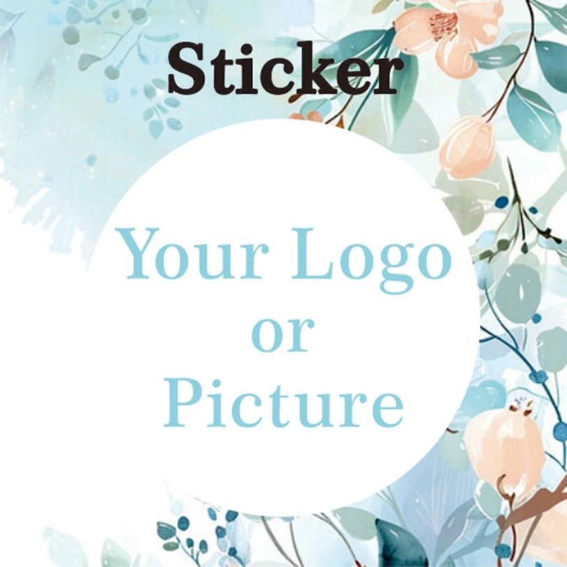 

Custom Stickers and Customized Logo DIY Your Own Logo Stickers Personalize Stickers Wedding Birthday Baptism Stickers