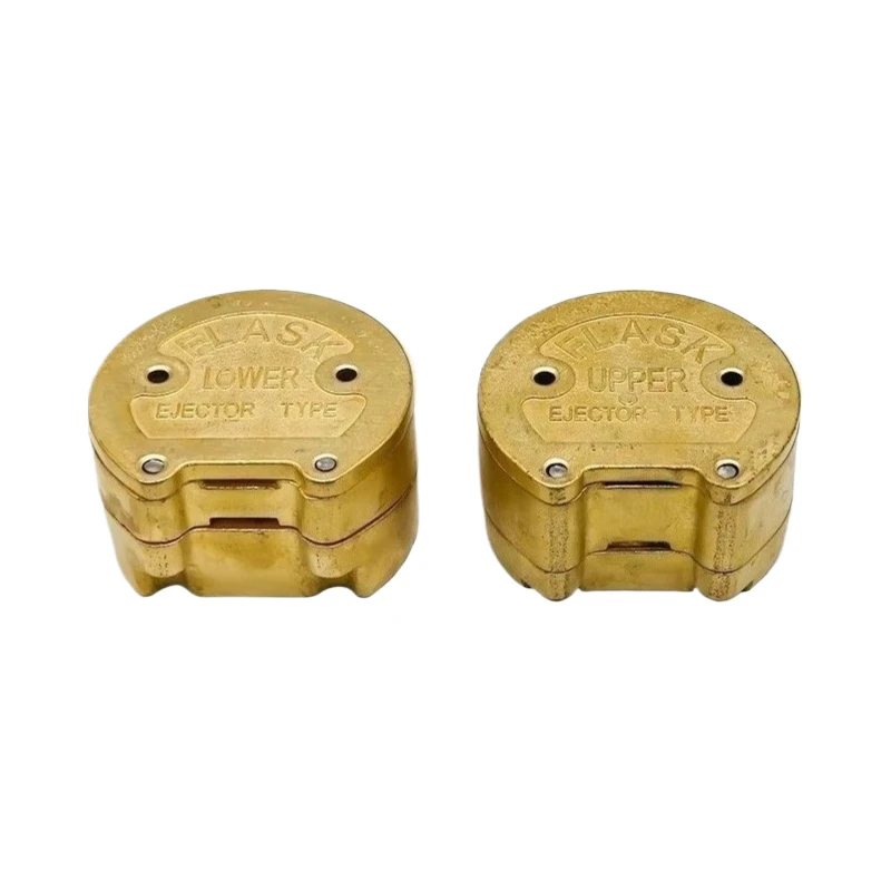 Dental Pure Copper Tooth Boiled Box Non-stick Plaster Without Screw Upper Lower Mouth Copper Sterilizable Tooth Boiled Boxes