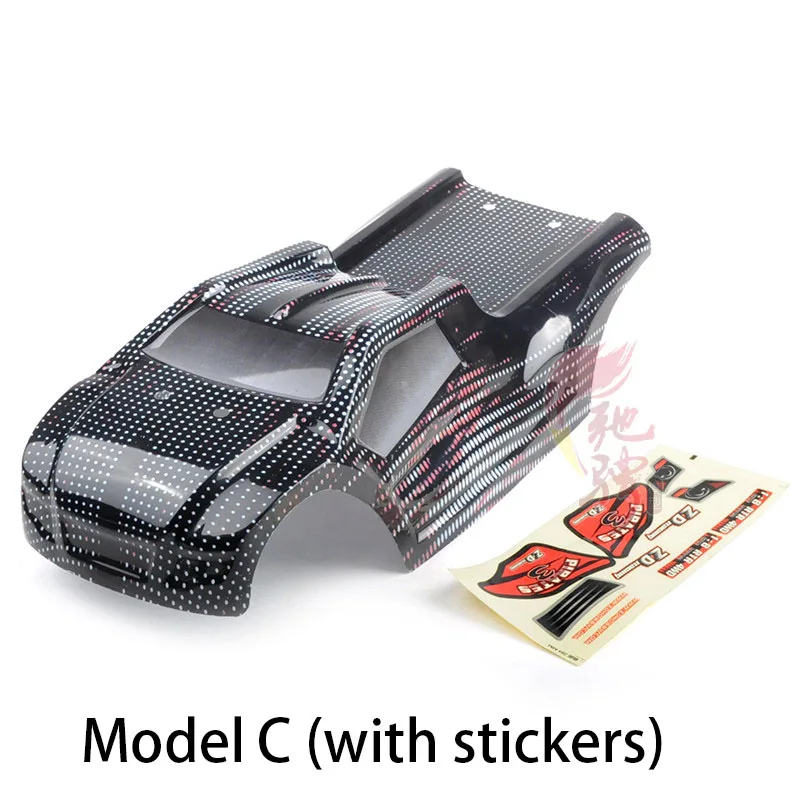 1/8 ZD Racing 8460 PVC Body shell for 9021 08423 RC Car Body Shell Upgrade Parts Spare Accessories