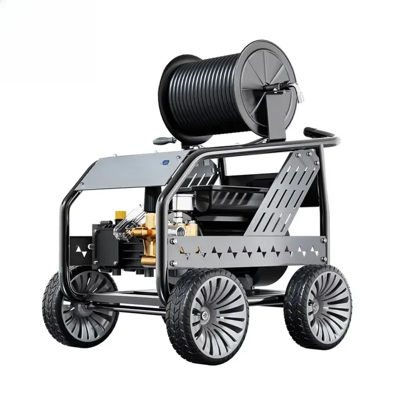 New Model Vertical High-Pressure 1400W 150Bar Portable Handheld Car Washer 3kW 15L/min Metal Construction Home & Commercial