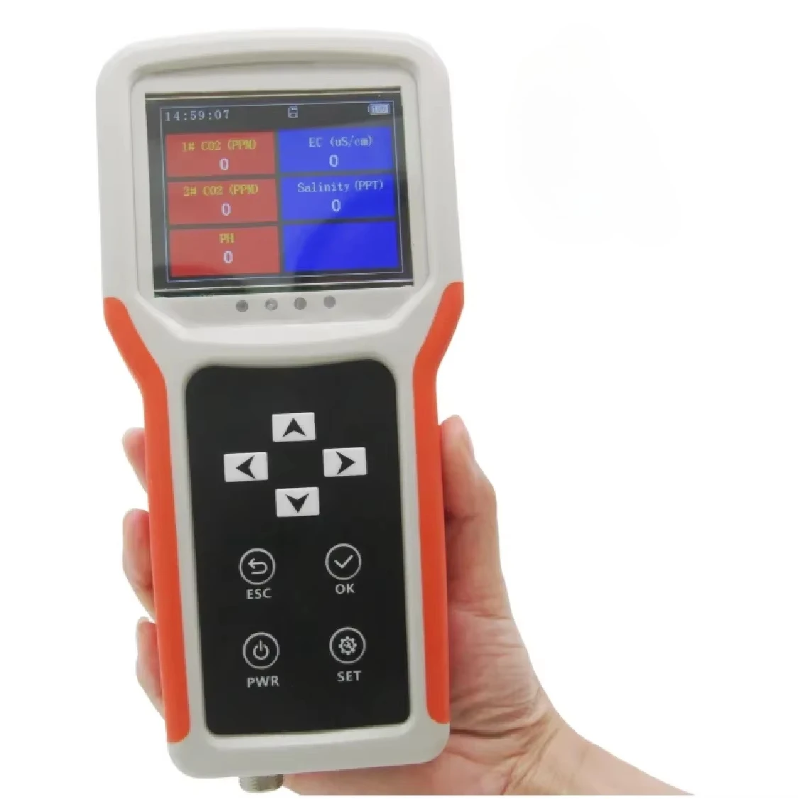 DATA LOGGER RECHARGEABLE HANDHELD MULTI PARAMETER WATER QUALITY SENSOR