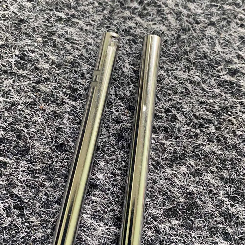Imagem -06 - Tight Bore Inner Barrel 304 Material Cnc Replica Upgrade Parts Aeg Pipe House Tool Acessórios 430 mm 430 mm 601 Milímetros