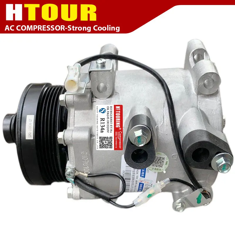 

GenuineCAR Компрессор переменного тока для кондиционера для Zotye T600 1.5 8103010002-B11 CAT106CA8A WXH-106-CA8 WXH-CA3 5PK