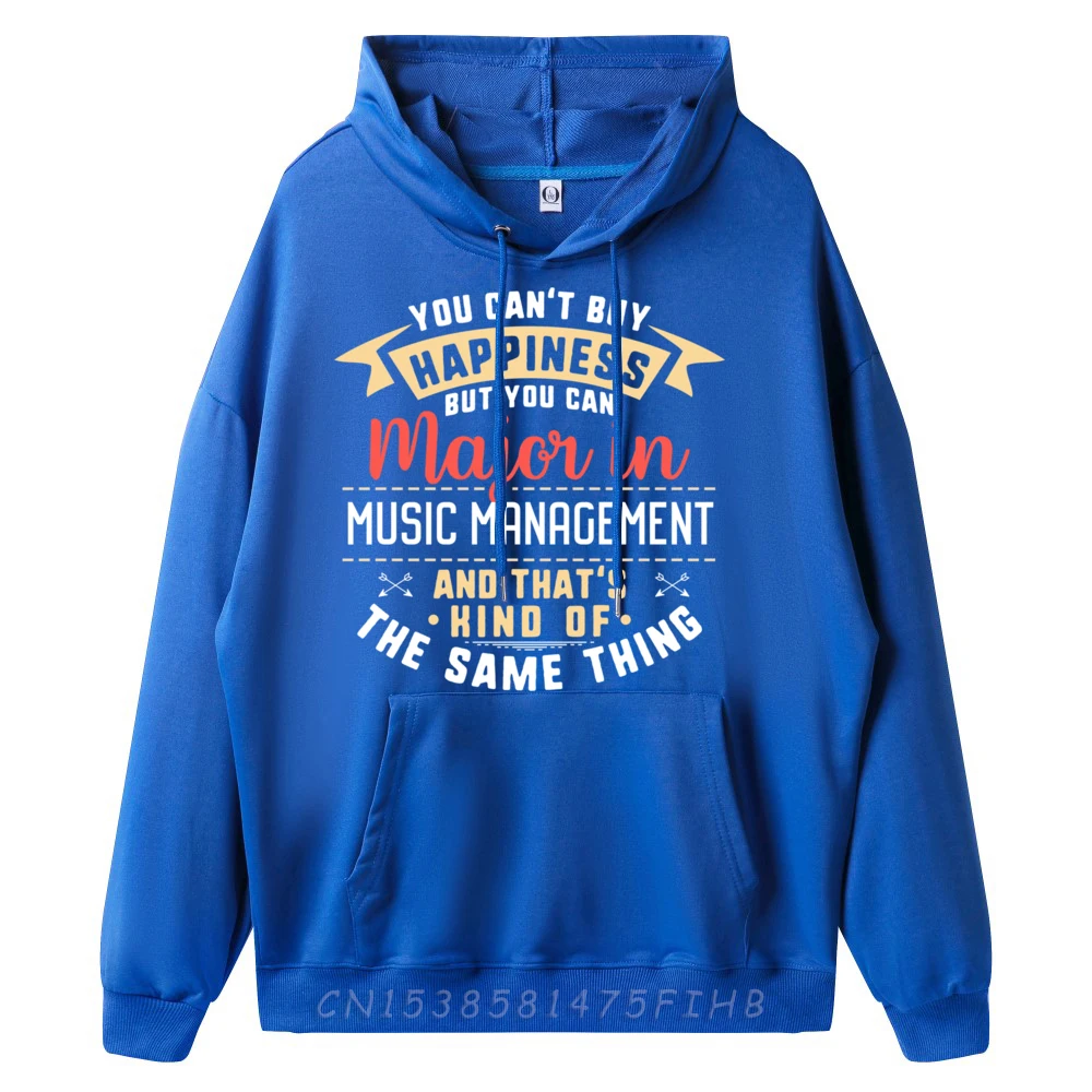 Funny Music Management Major StudenHoodies Graduation Plain Sweatshirts Wholesale Men's Clothing Deals Crazy