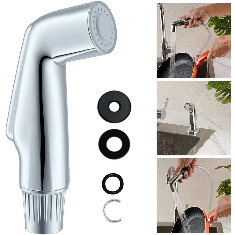 Efficace per l'uso quotidiano cucina di casa lavello da cucina spruzzatore rubinetto spruzzatore sostituzione antigraffio finitura nichel spazzolato