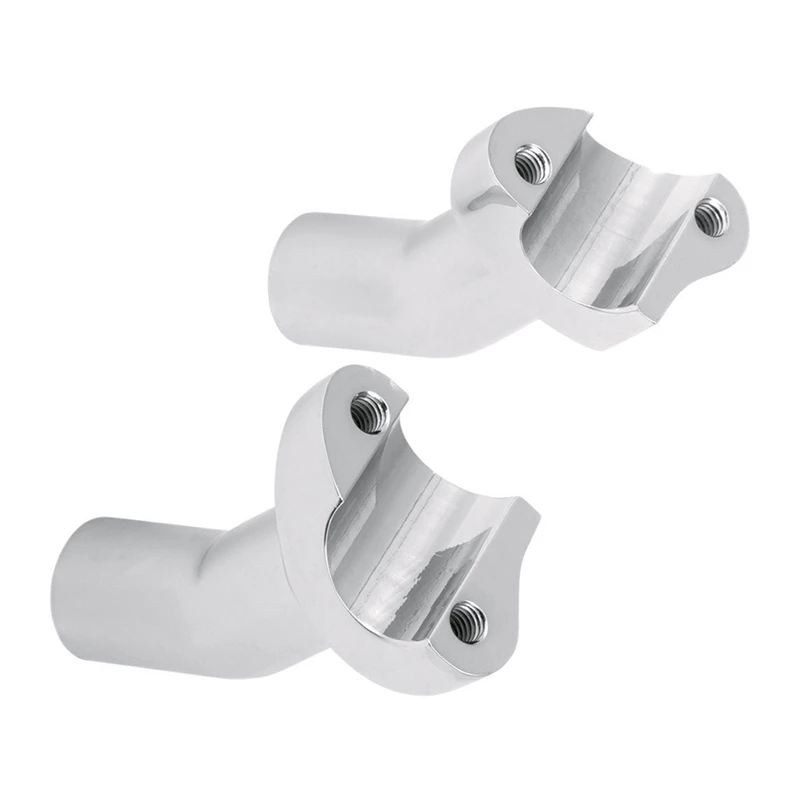 

3.5Inch Tall Pullback Handlebar Risers For Softail Dyna Sportster Touring Pullback Aluminum Straight