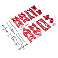 Metal Front Rear Suspension Arm Drive Shaft Rear Hubs Steering Cup For SCY 16101 16102Pro 16103 JJRC Q130A Q130B Upgrade Part