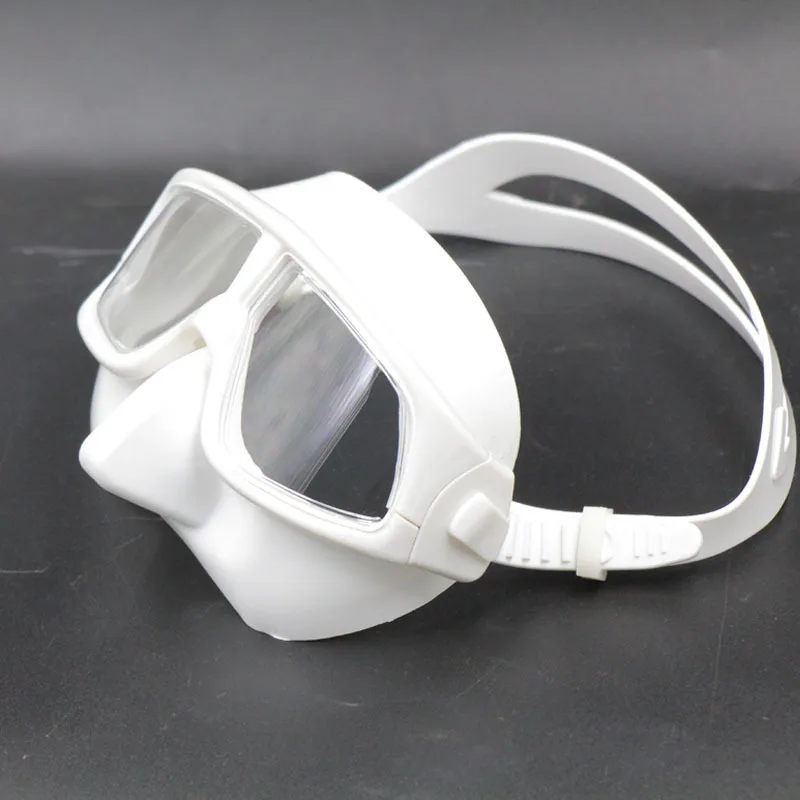 Free Diving Surface Mirror Diving Mirror Scuba Deep Diving Snorkeling Glasses Wide Field Low Volume Mask Set