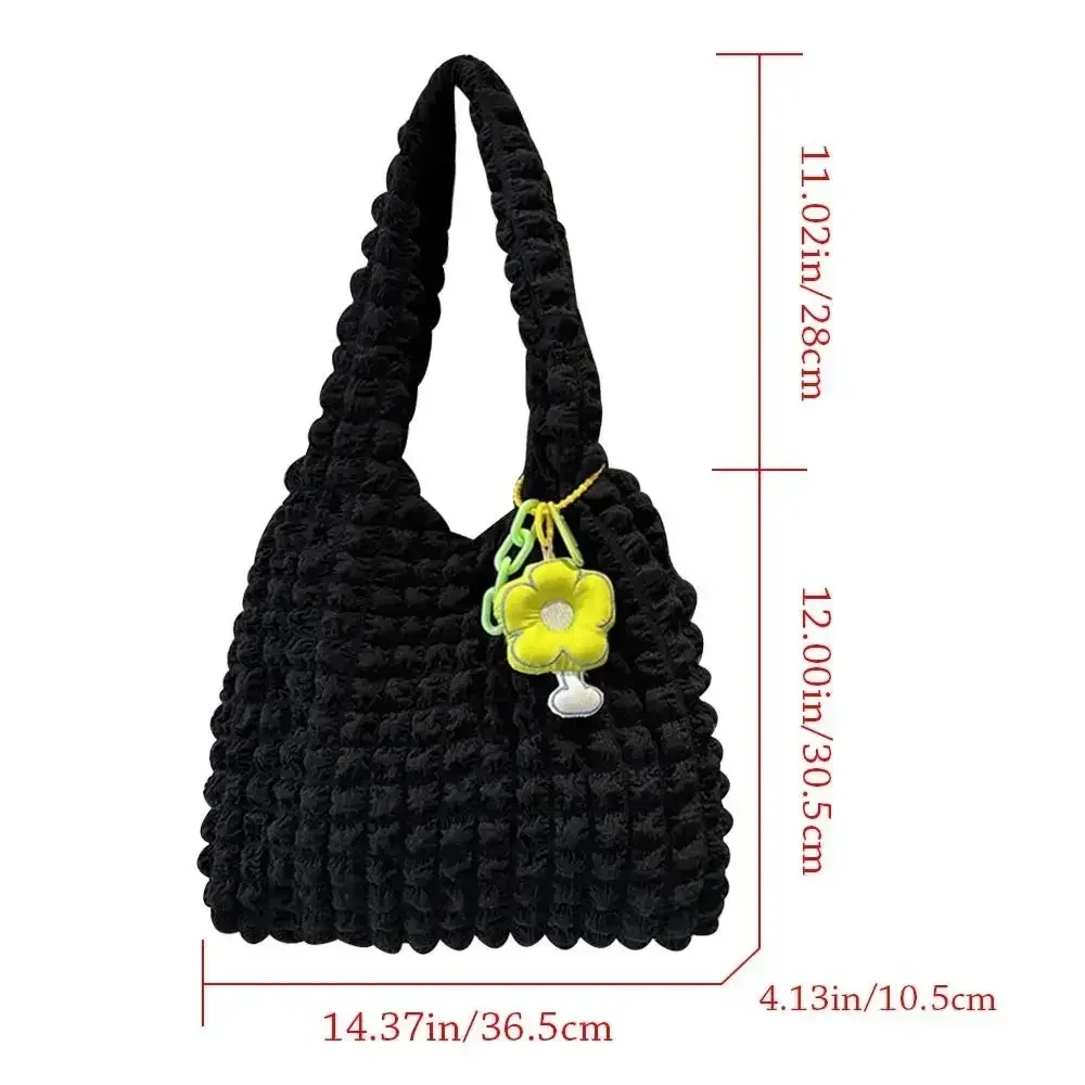 Sacola de ombro de grande capacidade SPR8 para mulheres, bolsas de compras casuais para meninas, bolsas axilas femininas, novo