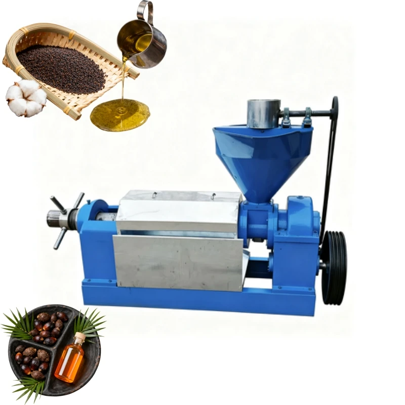 Customized Complete Oil Press Production Line High Speed Press Machine With Built In Fine Filter
