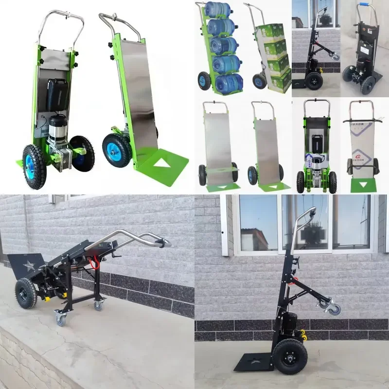 Electric Step Stair Climber Machine Hand Trolley for Transportation for 240kg 300kg 400kg