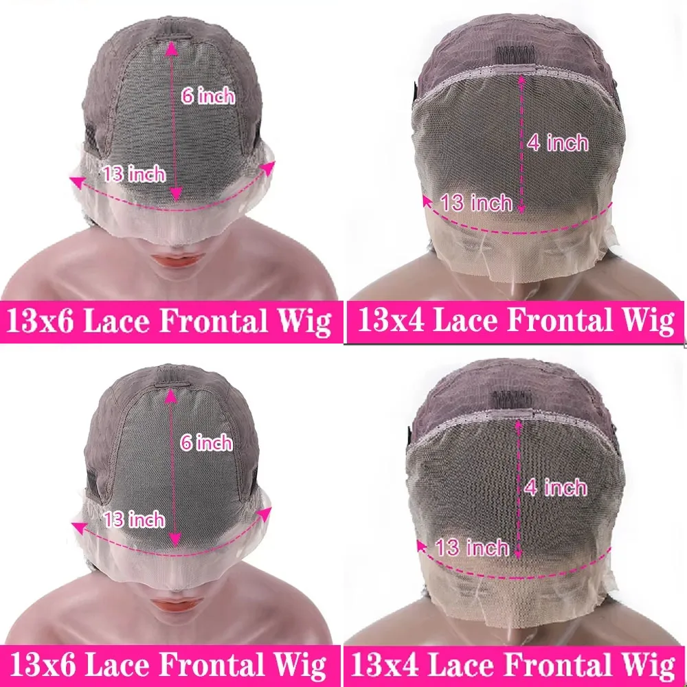 highlight 13x6 HD lace frontal wig human hair Curly Wig HD Deep Wave Lace Frontal Wig 4/27 Colored Wigs PrePlucked Quality image 7