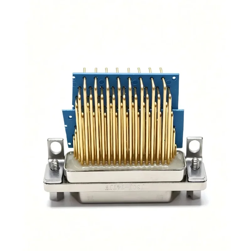 J30J-74TJW Rectangular Aviation Male Plug 74Pin Solder Connector Widely Used in Aviation & Industrial Machinery
