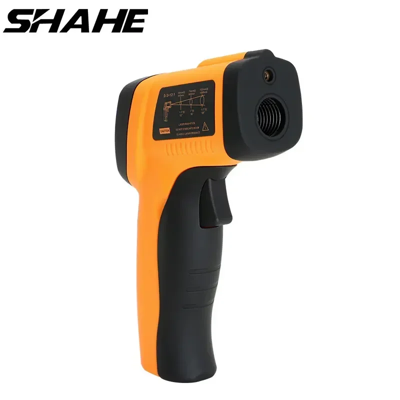 

Handheld Digital Infrared Thermometer -50-380°C/-50-550°C Laser Temperature Meter LCD Display Temperature Gun For Industrial