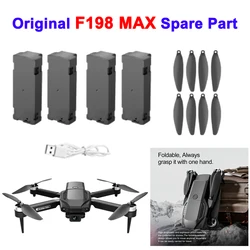 Oryginalne F198 MAX Drone śmigło ze skrzydłami klonowymi/akumulator 1800mAh/akcesorium do ładowarki USB