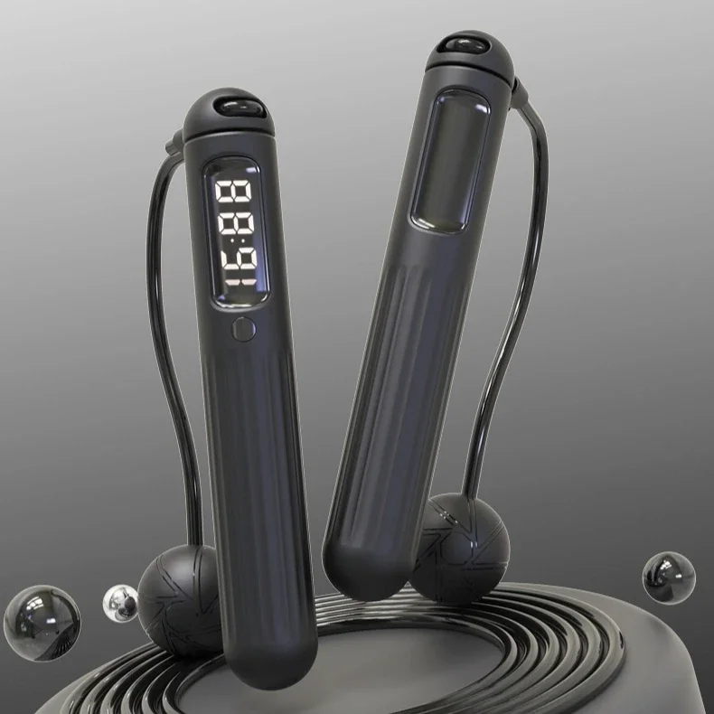 

Smart Bluetooth Skipping Rope With CounterFitness Weight Bearing Ball