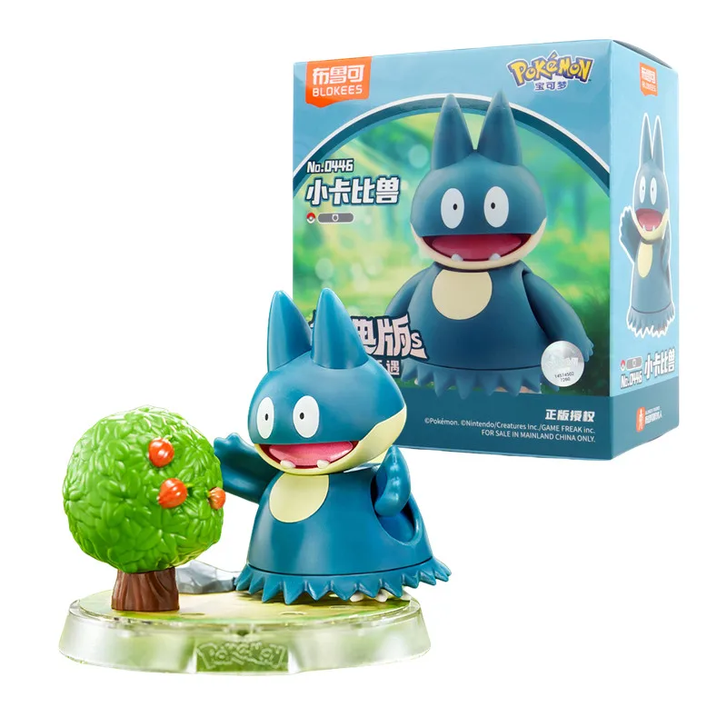 BLOKES Originele Pokemon Bouwstenen Pikachu Charmander Bulbasaur Squirtle Pokémon Action Figure Speelgoed Cadeau