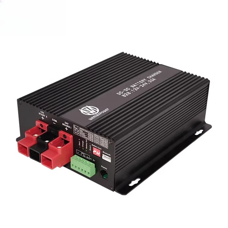 12V to 24V 29.2V 29.4V 25.2V 25A Smart Vehicle RVs DC to DC Step-up Lead Acid LiFe-PO4 Li-ion Battery Charger