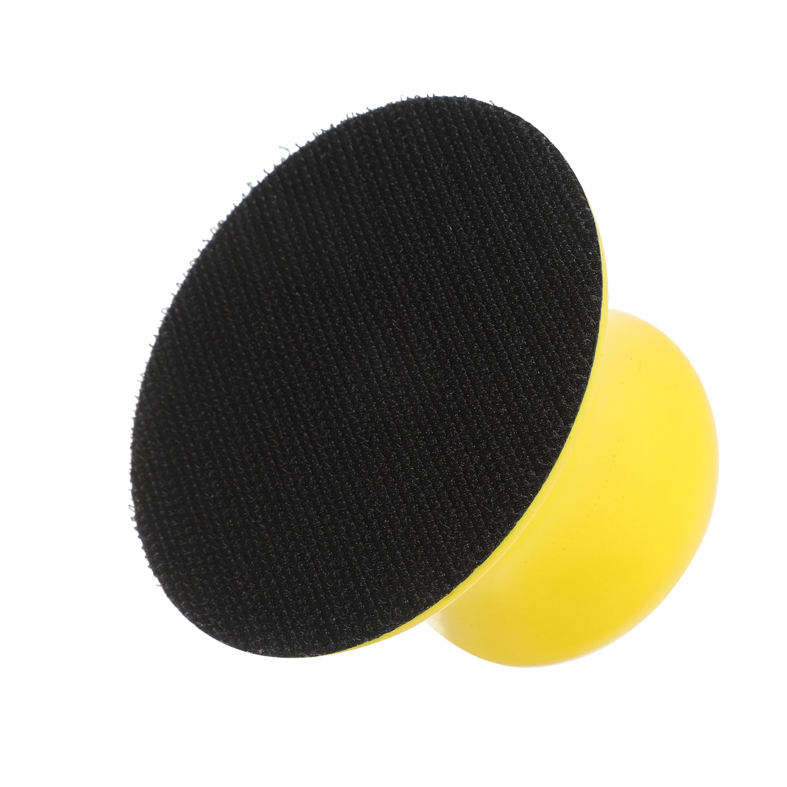 

H made paper Disk 3 Inch Yellow Manual Polishing Base Round Pad Woodworking Projects Efficient S Portable Blocks