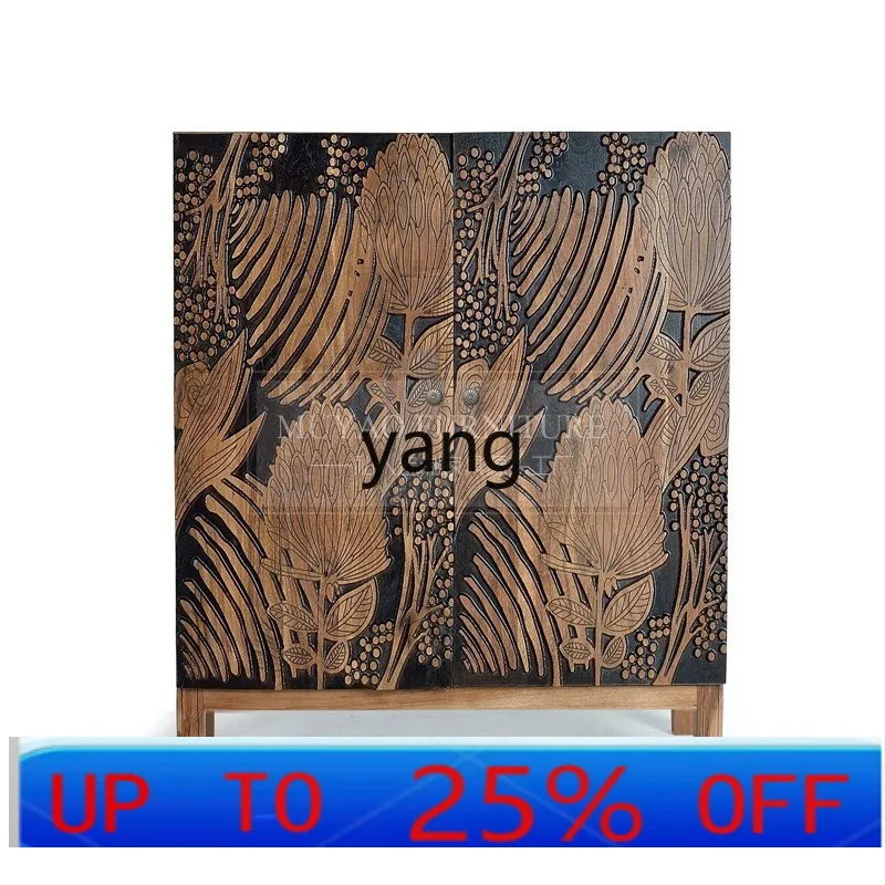 

Тумба-сервант в ретро-американском стиле LH, богемный простой шкаф для хранения