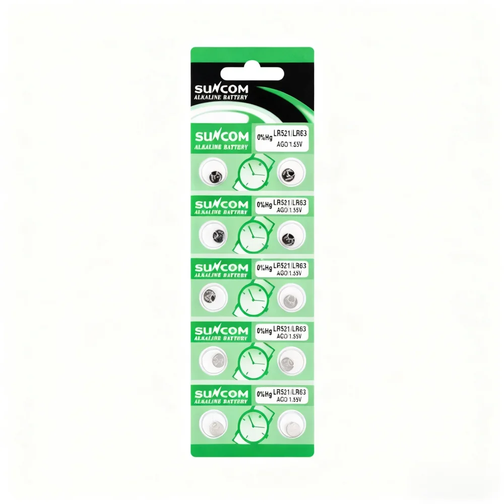 5-50PCS LR521 1.5V Alkaline Coin Cell Battery  AG0/SR521SW/379A/379 for Watches Calculators Toys Small Electronics