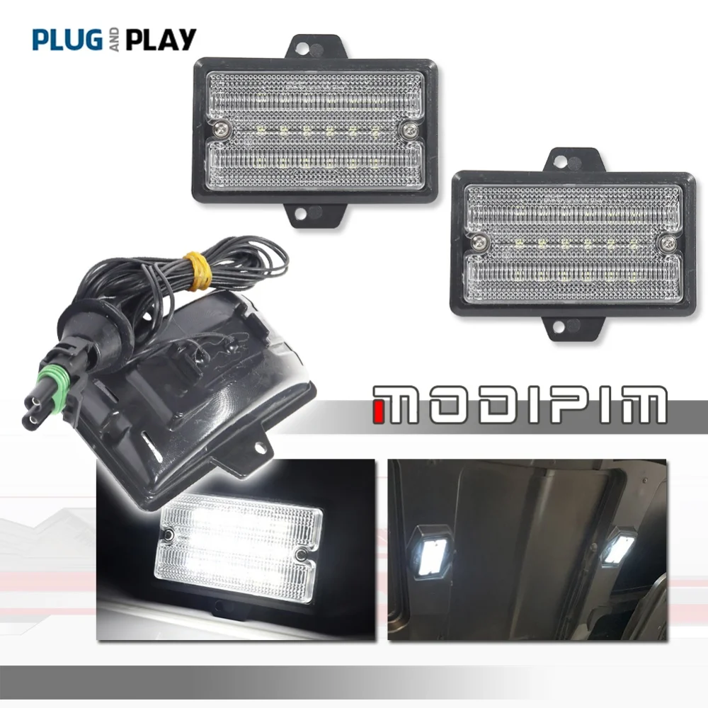 

Canbus 6000K White LED Car Under Hood Lights Assembly Underhood Work Lamps For Chevrolet Corvette C4 1984-1996