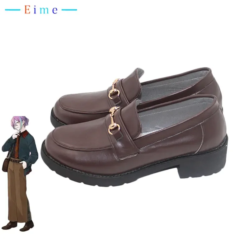Gioco PJSK Kamishiro Rui Scarpe Cosplay Scarpe in pelle PU Stivali di carnevale di Halloween Cosplay Prop su misura