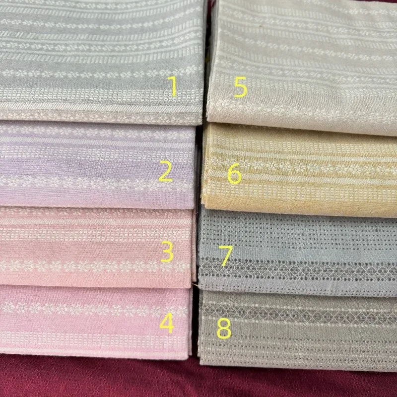 

Jacquard Japan Yarn Dyed Cotton Fabric Material for Clothes Telas Patchwork Algodon Yarn-dyed Fabric for Sewing Patchwork Cloth