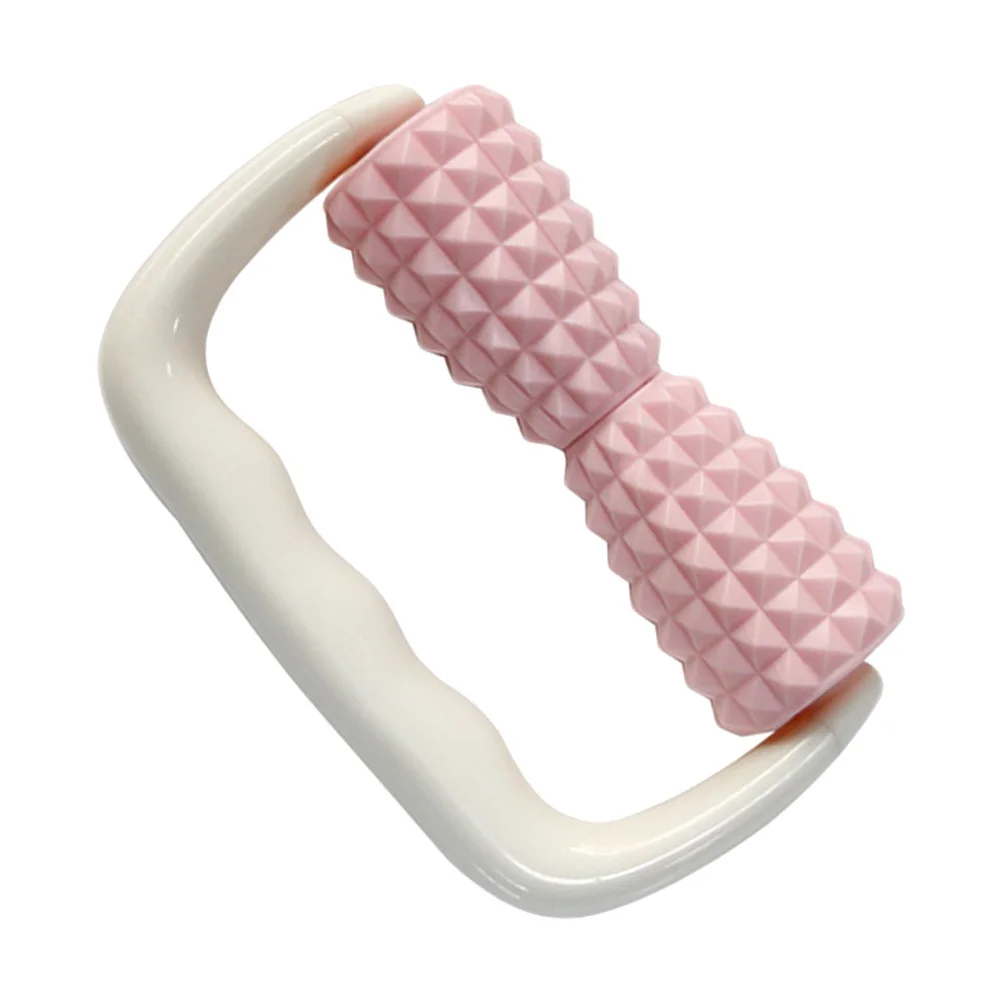 أداة تدليك يدوية مريحة لتخفيف العضلات، استرخاء الجسم، علاج الأنسجة العميقة، مدلك بلاستيكي لـ