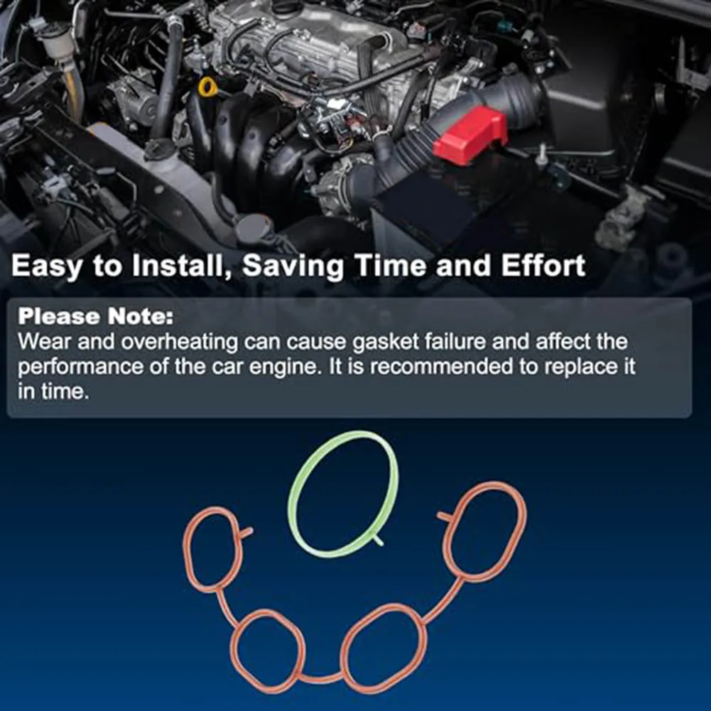 Engine Intake Manifold Gasket Assembly According To The Factory Specifications OEM 140351KT0A  For Nissan Versa 2009-2020
