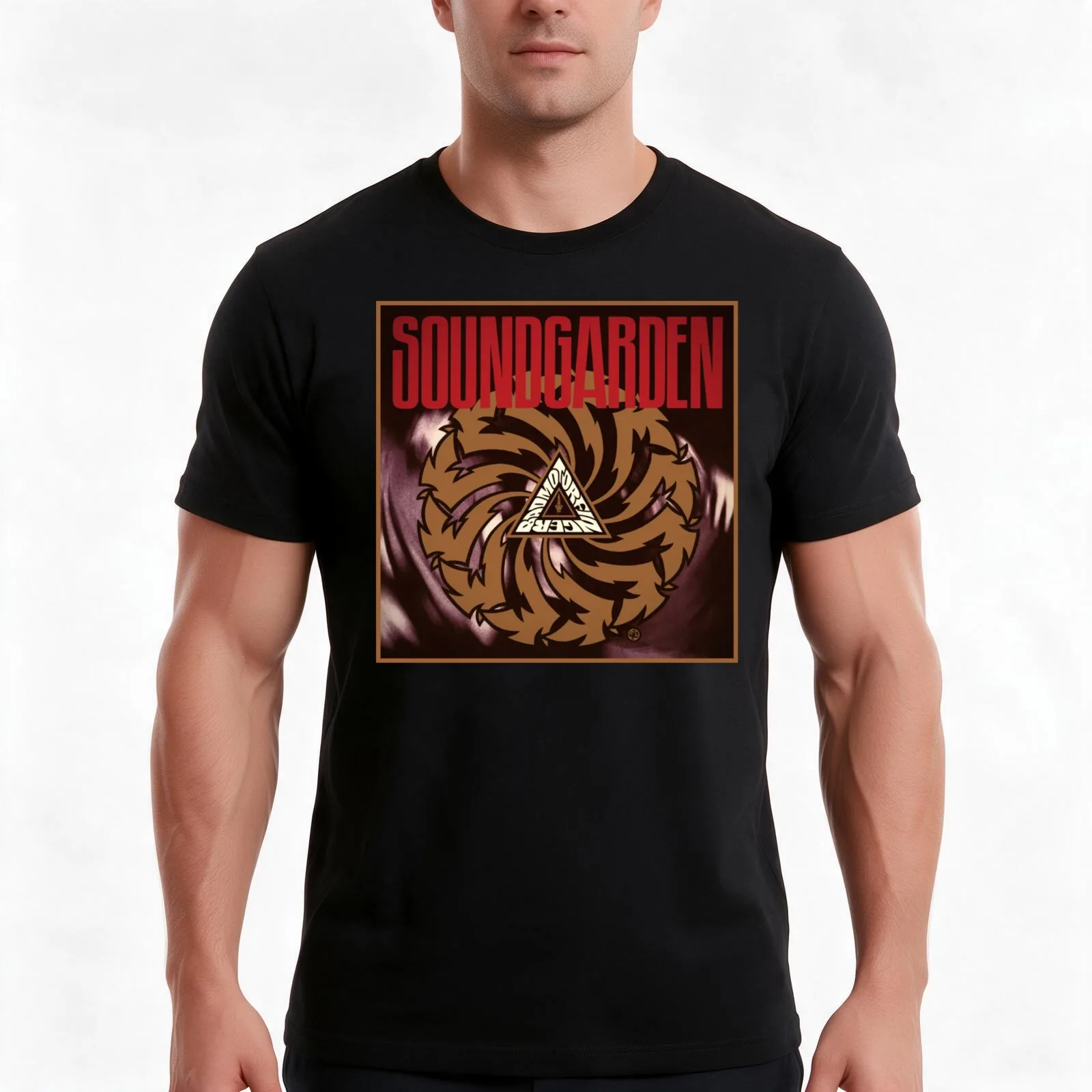 sound T-Shirt, Summer Casual Cotton Tee, Oversized Streetwear Tops, Vintage Graphic Print, Loose Fit Short Sleeve, 100% Cotton