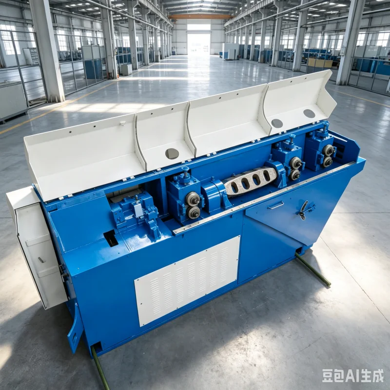 Trailer Mounted CNC Rebar Straightening and Cutting Machine High Speed Coiled Bar Straightener Cutter For Processing Center