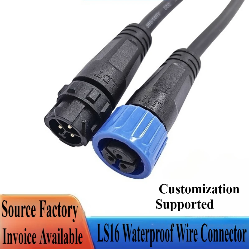 

Self-locking male and female display connector connection cable waterproof plug high-end aviation waterproof connector