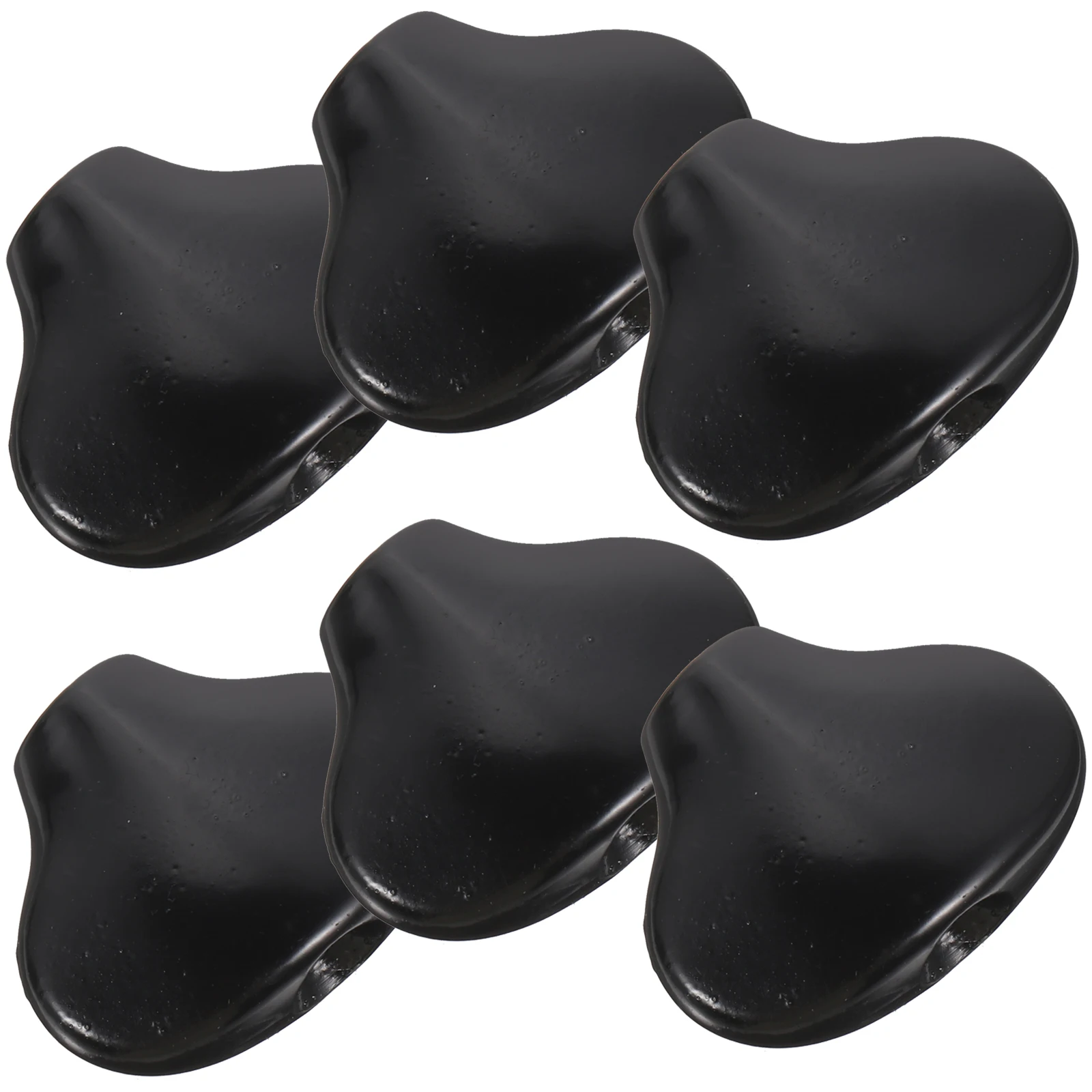 

6 Set Zinc Alloy Guitar Tuner Handle Black Peg Knobs Durable Replacement Accessories Acoustic Electric Bass Tuning Pegs Head